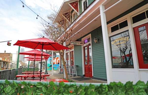 Front Patio Of  Wintzell's Oyster House In Mobile, AL