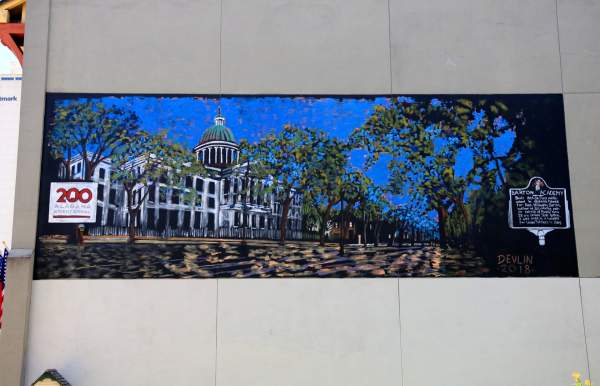 Mural of Barton Academy