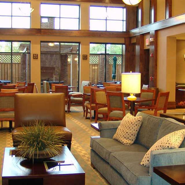 lobby with couch and chairs