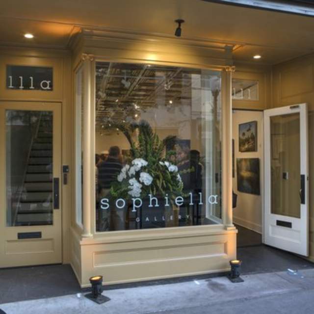 Exterior of Sophiella Gallery in Mobile, AL.