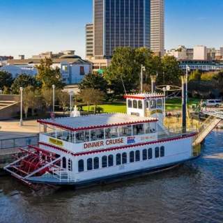 Perdido Queen docked in Mobile Bay