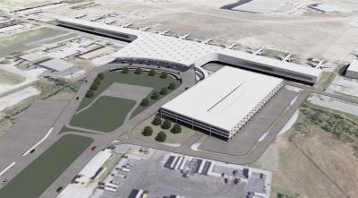 International Airport Rendering