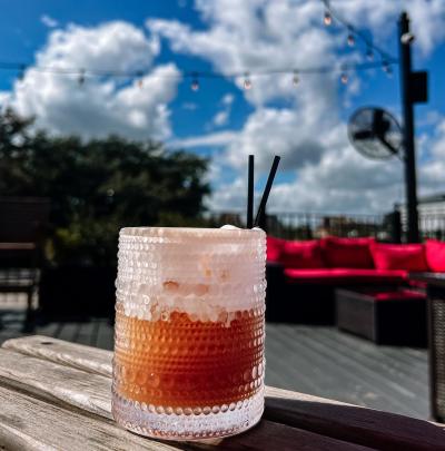 Cocktail on Rooftop of Grace