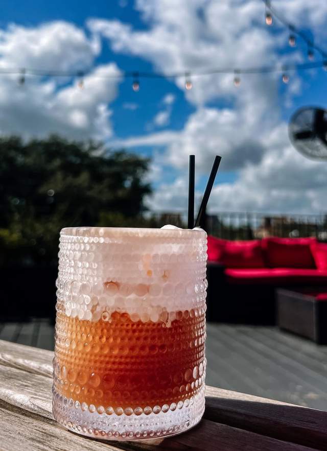 Cocktail on Rooftop of Grace