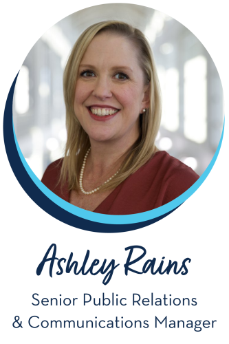 Ashley Rains Senior Public Relations & Communications Manager