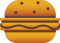 Cartoon burger
