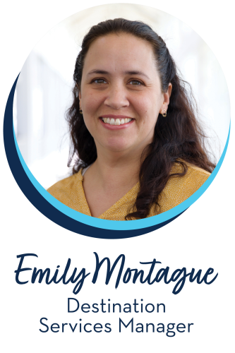 Emily Montague Destination Services Manager