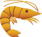 Cartoon shrimp